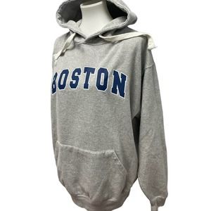 Bay State Gear Boston Womens XL Long Sleeve Front Pocket Sweatshirt Hoodie